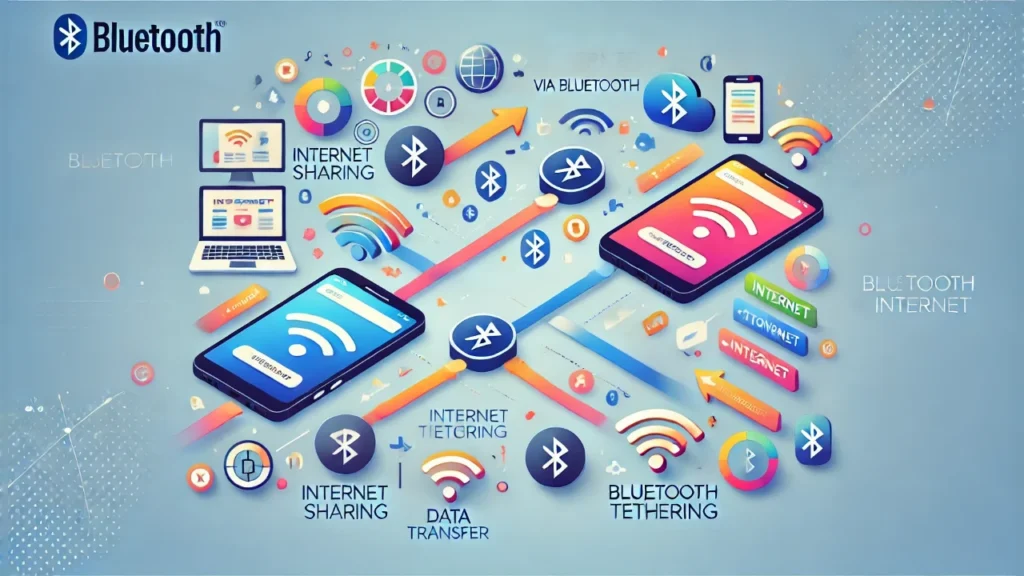 Sharing Internet via Bluetooth